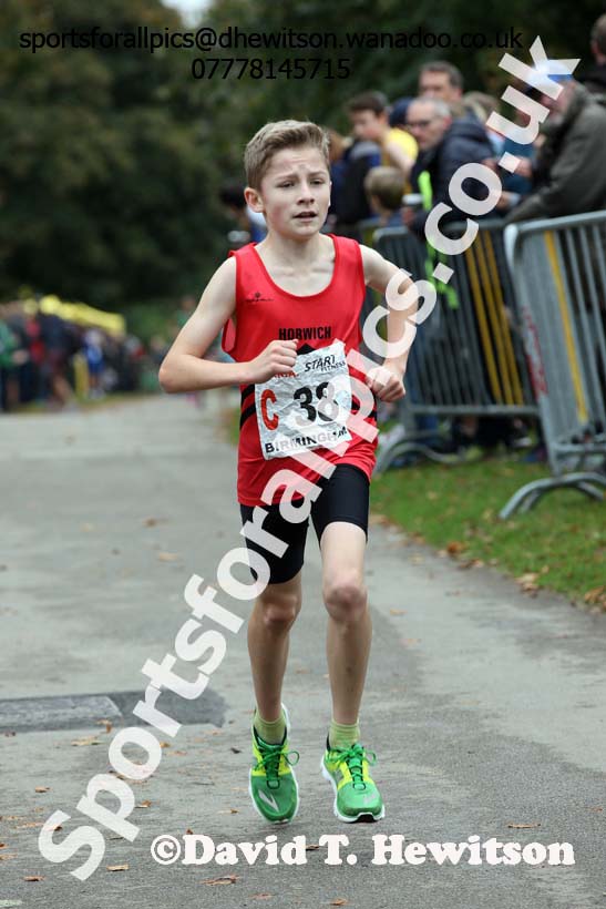 Boys under-13s ERRA Road Relays, Sutton Coldifield, Birmingham. Photo: David T. Hewitson/Sports for All Pics